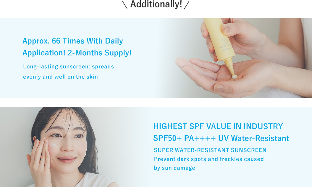 Approx. 66 Times With Daily Application! 2-Months Supply!