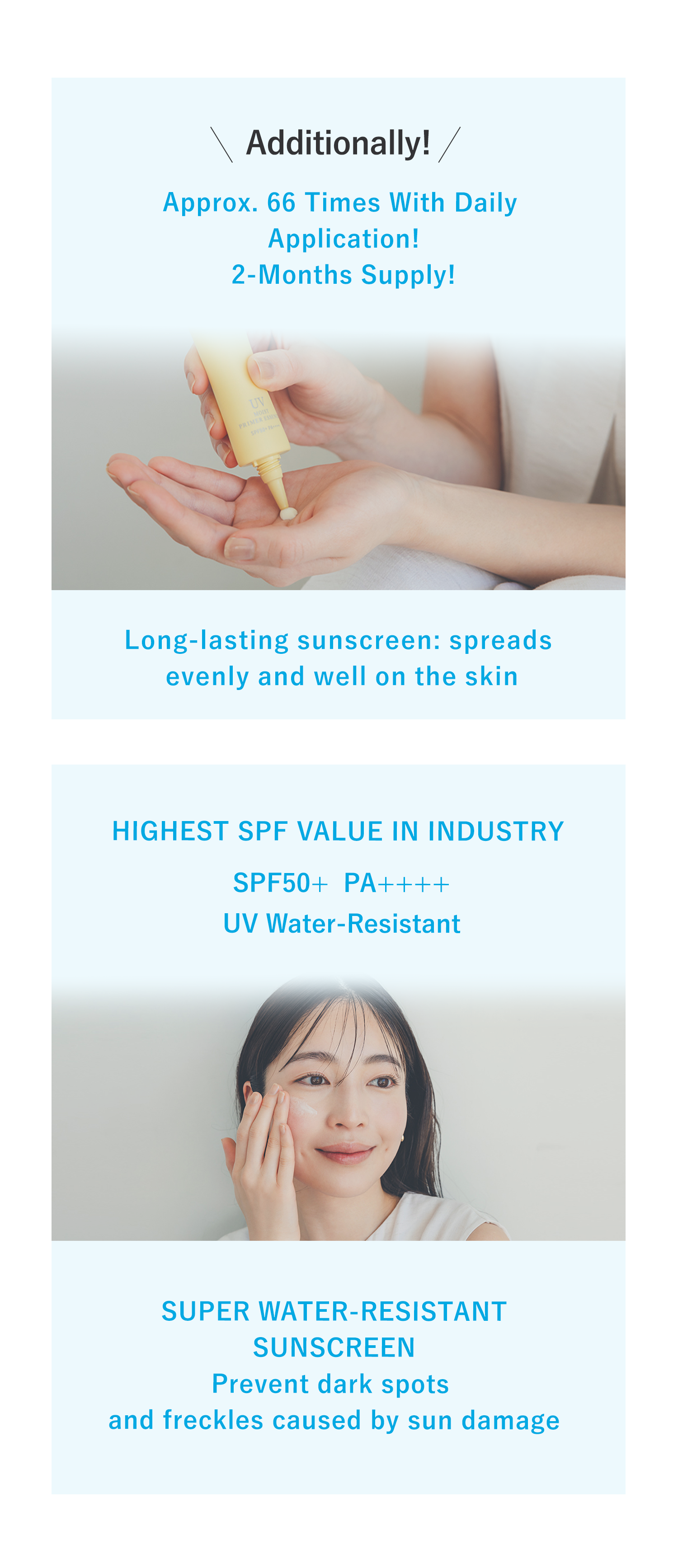Approx. 66 Times With Daily Application! 2-Months Supply!