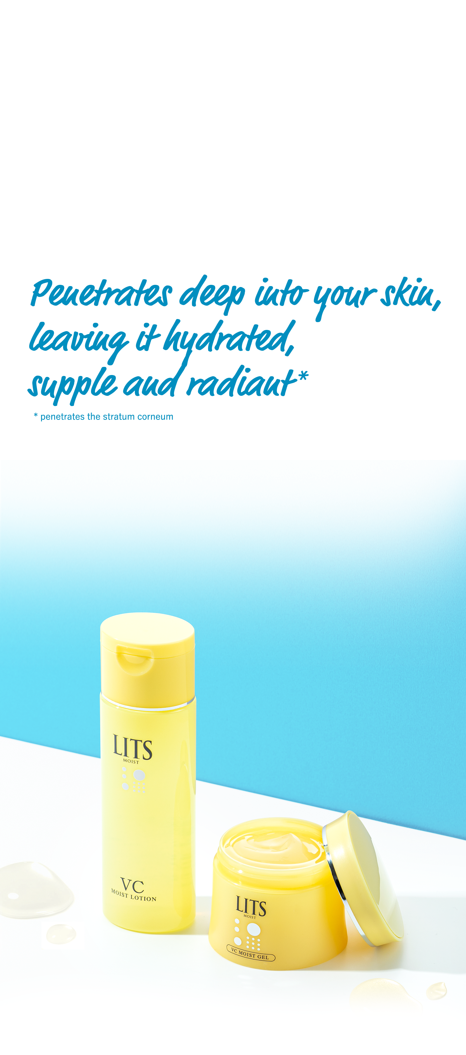 Penetrates deep into your skin, leaving it hydrated, supple and radiant